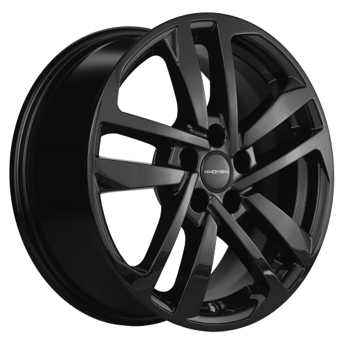 Khomen Wheels KHW1612 16x6.5 5x108 ET45 d.60.1 Black