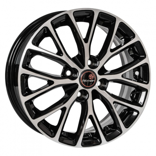 Вектор 112 15x6.0 4x100 ET46 d.54.1 алмаз черный