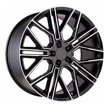 Khomen Wheels KHW2101 21x9.5 5x114.3 ET30 d.66.1 Black-FP