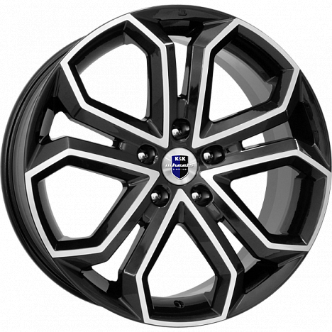 K&K Пандора (КС466) 19x8.5 5x127 ET56 d.71.6 алмаз черный
