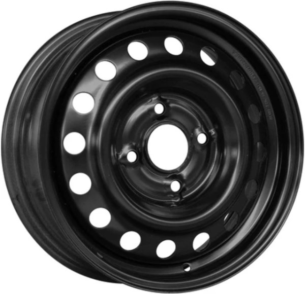 ТЗСК Nissan Almera 15x6.0 4x114.3 ET45 d.66.1 Черный